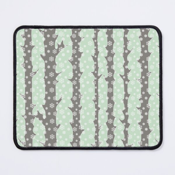 Item preview, Winter, snowy forest in Scandinavian style/pastel azure blue background and gray trees designed and sold by My-fake-places.