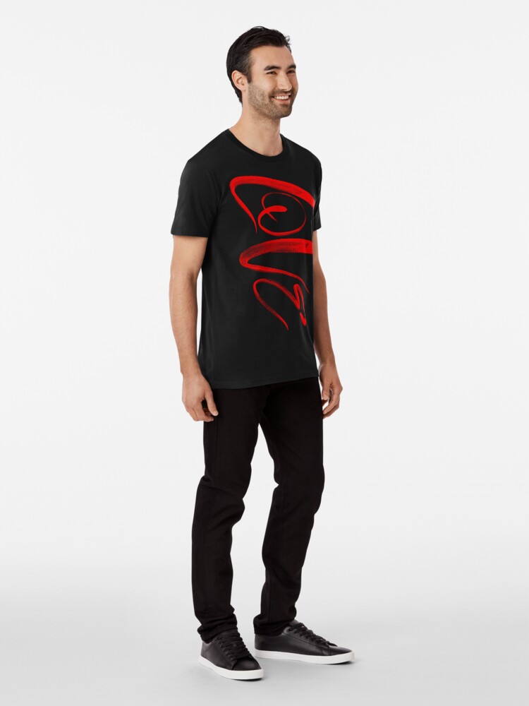 Alternate view of Red Love Premium T-Shirt