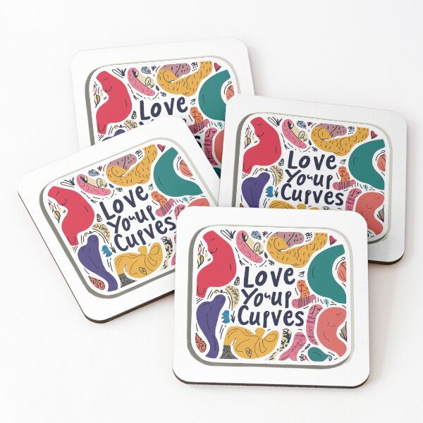 Item preview, Love Your Curves! Sticker designed and sold by Fox1997.