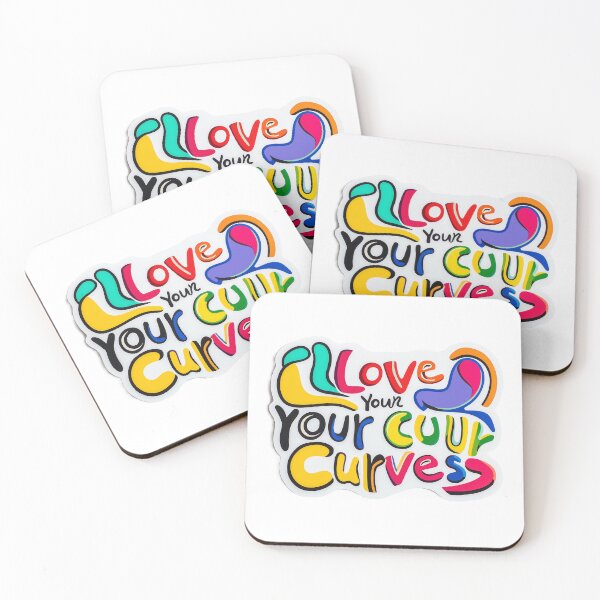 Item preview, Love Your Curves! Sticker designed and sold by Fox1997.