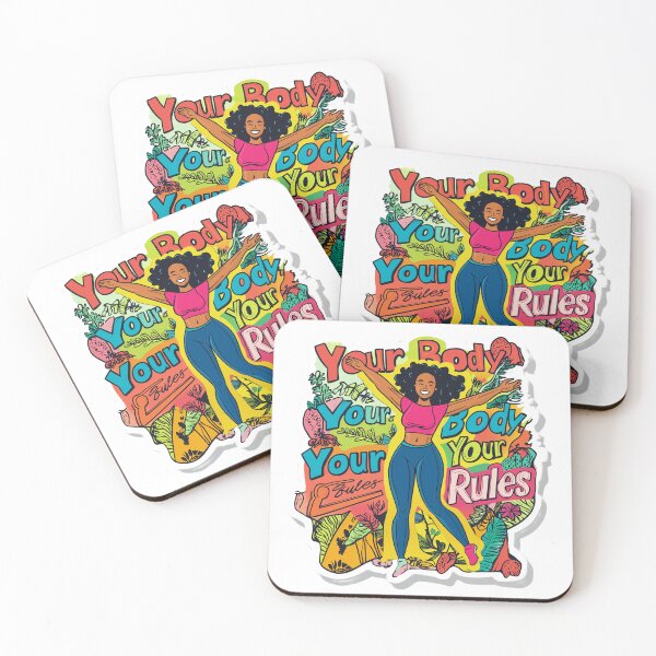 Item preview, Your Body, Your Rules! Sticker designed and sold by Fox1997.