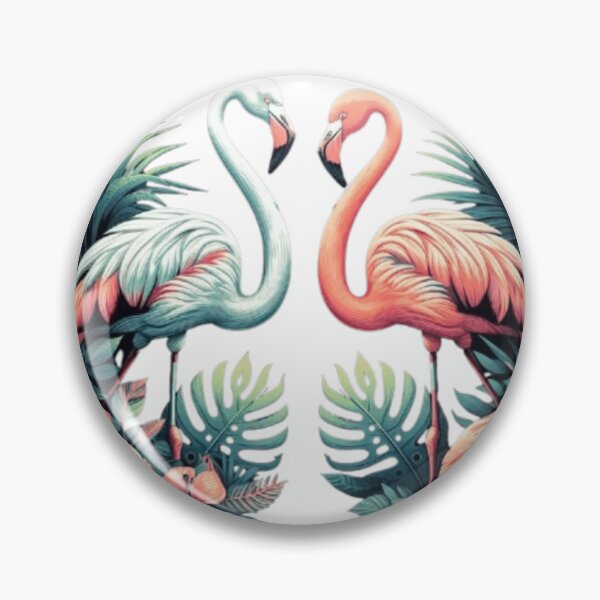 Item preview, Flamingos in Love  designed and sold by Cool-Chic.