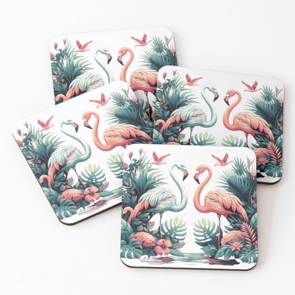 Item preview, Flamingos in Love  designed and sold by Cool-Chic.