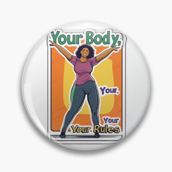 Item preview, Your Body, Your Rules! Sticker designed and sold by Fox1997.