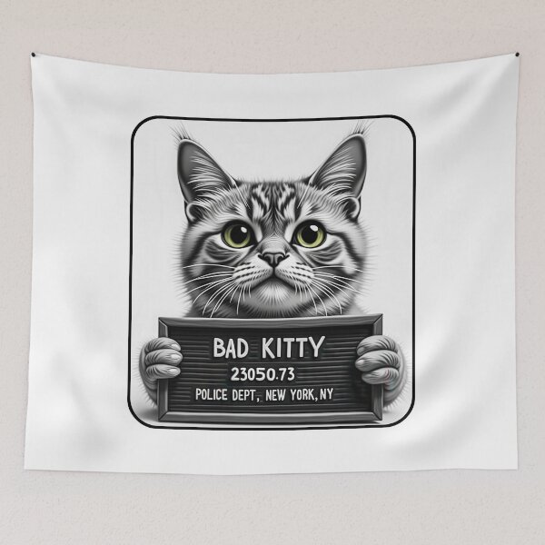 Item preview, Bad Kitty designed and sold by Angry Swan Designs.