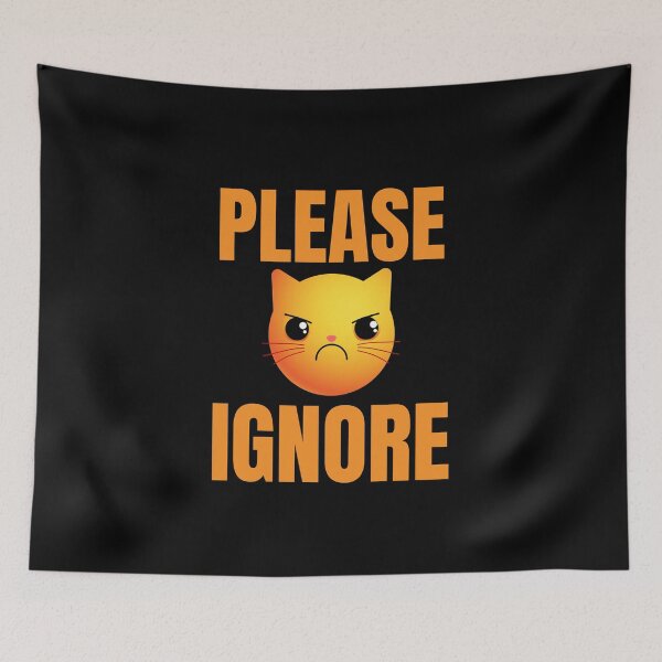 Item preview, Please Ignore designed and sold by 87-Aesthetics.