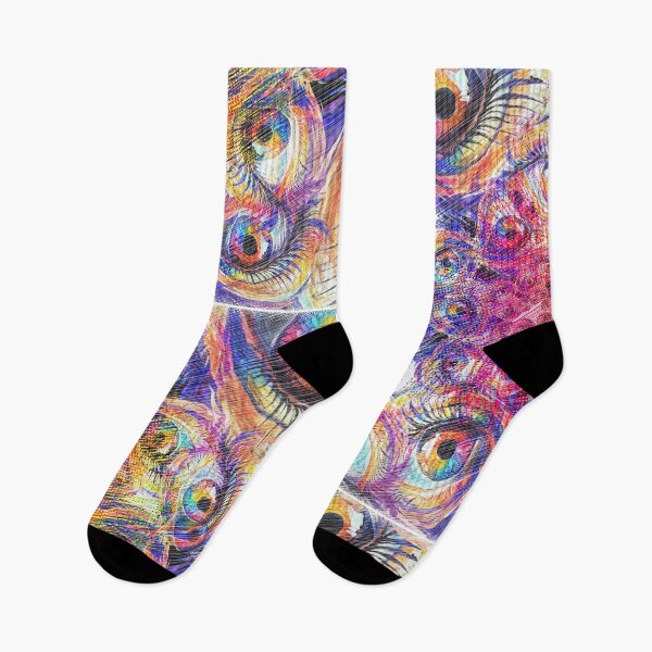Item preview, psychedelic eye designed and sold by Hen-C-Art.