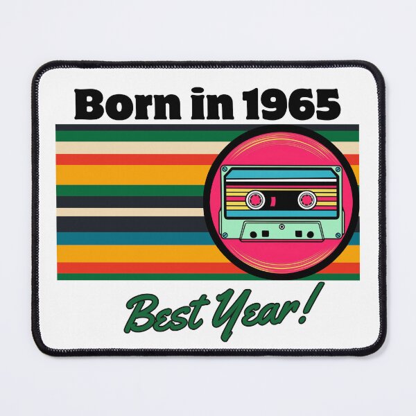 Item preview, Born in 1965 in black designed and sold by ColorfulVertigo.