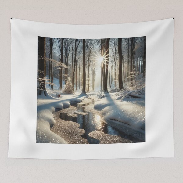 Artikelvorschau, Serene Winter Scene entworfen und verkauft von shefo99.