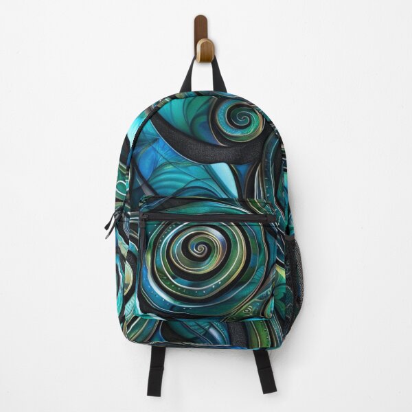 Item preview, New Zealand Māori Paua Pattern Koru Design 106 designed and sold by GrinGalore.
