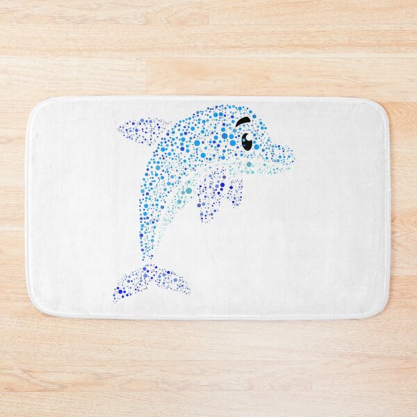 Item preview, Colorful Dolphin Made Of Soap Bubbles designed and sold by Svenniibee.