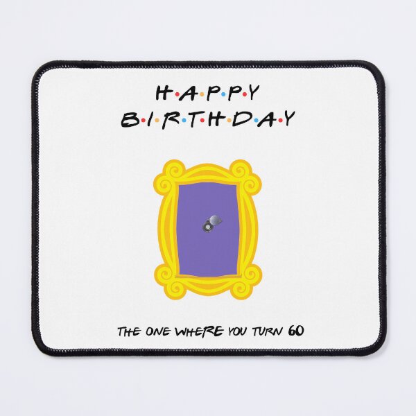 Item preview, The One Where You Turn 60 | 60th Birthday Card | 60th Birthday Gifts | designed and sold by CatCreatesDIY.