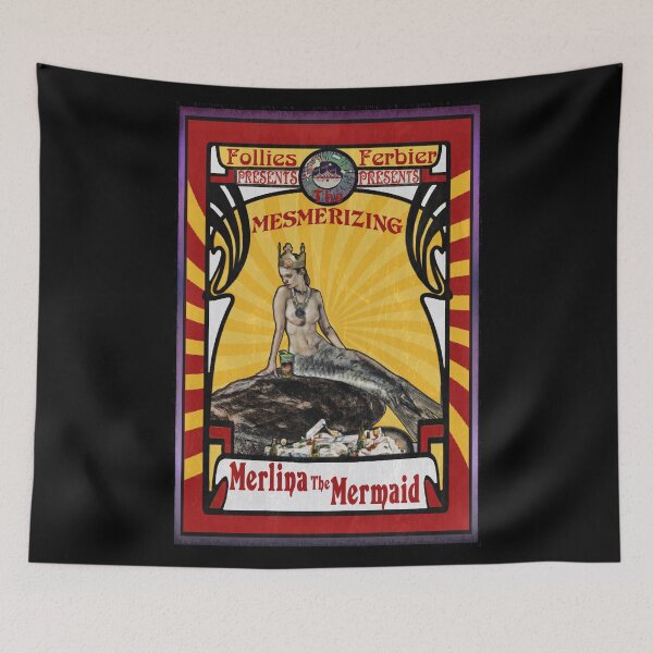 Item preview, Merlina La Sirena (cartel vintage) designed and sold by torg.
