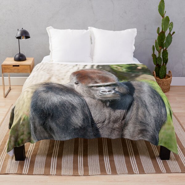 Item preview, Intense Gorilla Staring, Expecting a Meal in Yaounde designed and sold by rawshutterbug.