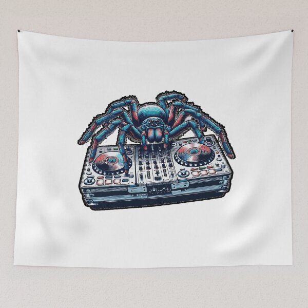 Item preview, DJ Spider On The Controller-creative Design designed and sold by Svenniibee.