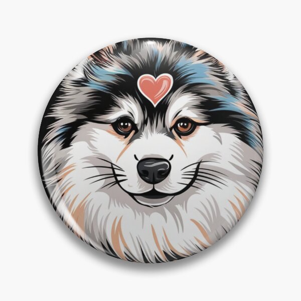Item preview, Pomeranian and Siberian Husky breeds designed and sold by arjad3n.