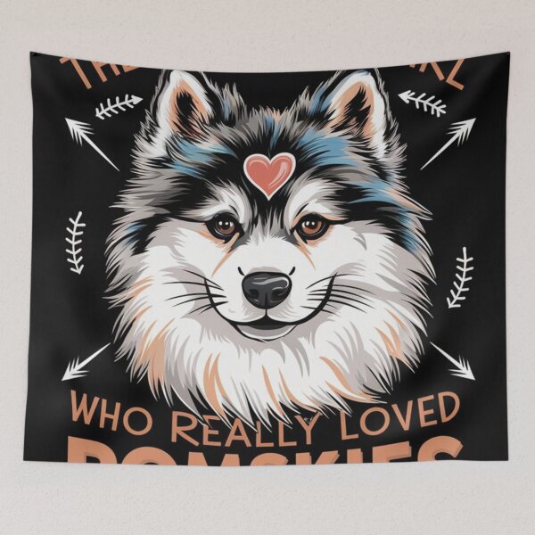 Item preview, Pomeranian and Siberian Husky breeds designed and sold by arjad3n.