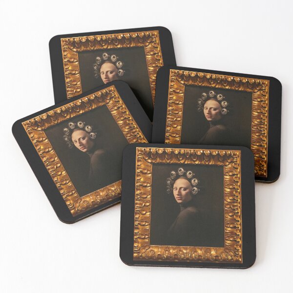 Item preview, Girl with a Pearl Earring-esque designed and sold by PopCultureArtShop.