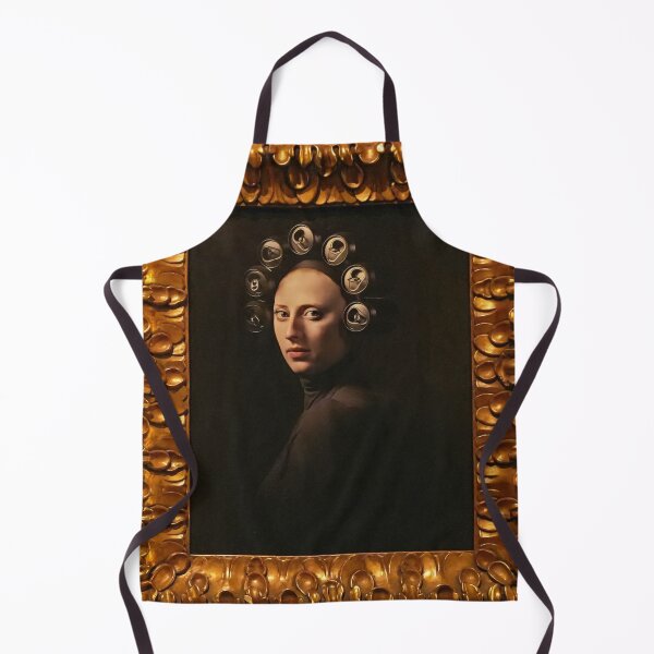 Item preview, Girl with a Pearl Earring-esque designed and sold by PopCultureArtShop.