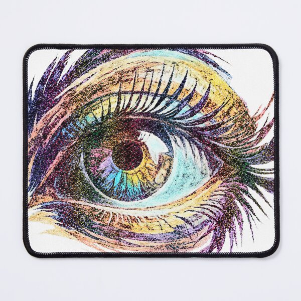 Item preview, psychedelic eye look designed and sold by Hen-C-Art.