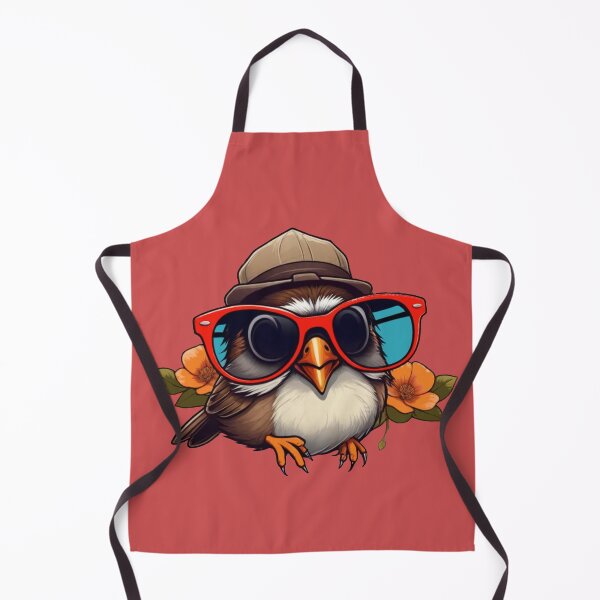 Item preview, Trendy sparrow with Cool Vibes designed and sold by NiRia Spot.