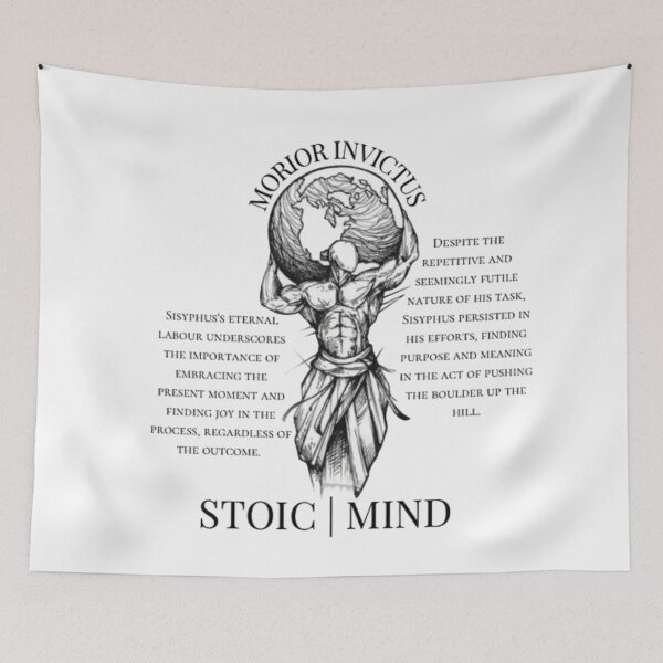 Item preview, Sisyphus Morior Invictus designed and sold by CasperN.