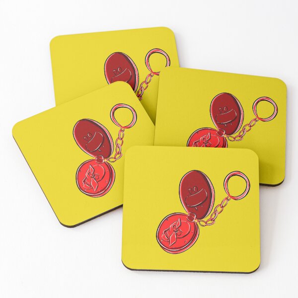 Item preview, Edgy Skull Designed Clock Key Chain designed and sold by Stipper Store.