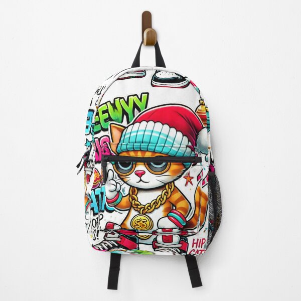 Item preview, Meowy Christmas- Hip Hop - Cat Art-T-Shirt Cat Art designed and sold by PixelMuse2024.