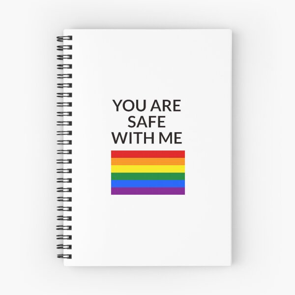 Item preview, LGBT safe space - You Are Safe With Me   designed and sold by Inspirationmotivation.