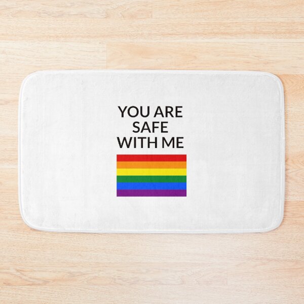 Item preview, LGBT safe space - You Are Safe With Me   designed and sold by Inspirationmotivation.