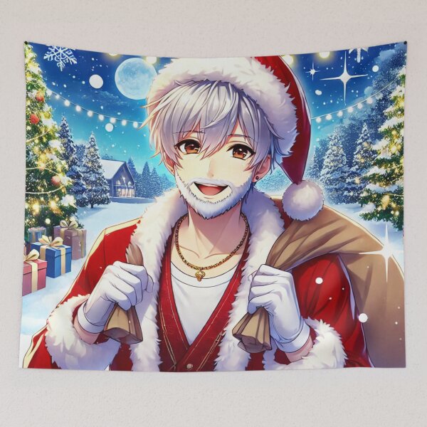 Item preview, Ho-Ho-Ho Happy Santa Is Here designed and sold by Dream Bloom Gallery.