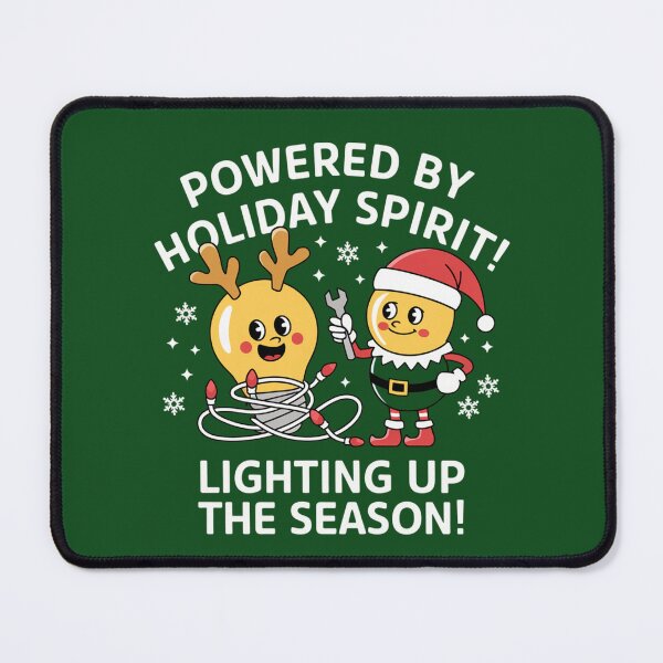 Item preview, Powered by holiday spirit designed and sold by JMMR.