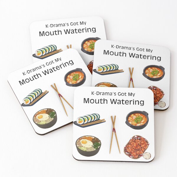 Item preview, K-Drama's Got My Mouth Watering designed and sold by Kindred & Thistle.