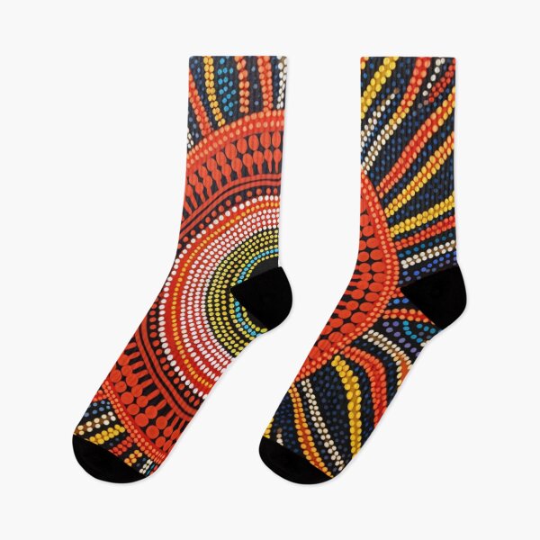 Item preview, Aboriginal Inspired Dot Art - Sunshine designed and sold by GrinGalore.