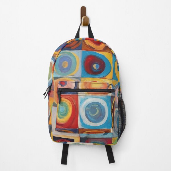 Item preview, Wassily Kandinsky Color Study Squares with Concentric Circles 1913 designed and sold by maniacfitness.
