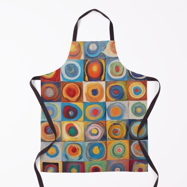 Item preview, Wassily Kandinsky Color Study Squares with Concentric Circles 1913 designed and sold by maniacfitness.