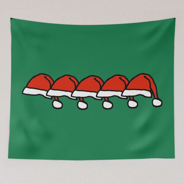 Item preview, Christmas Santa Hat Five designed and sold by ellenhenry.