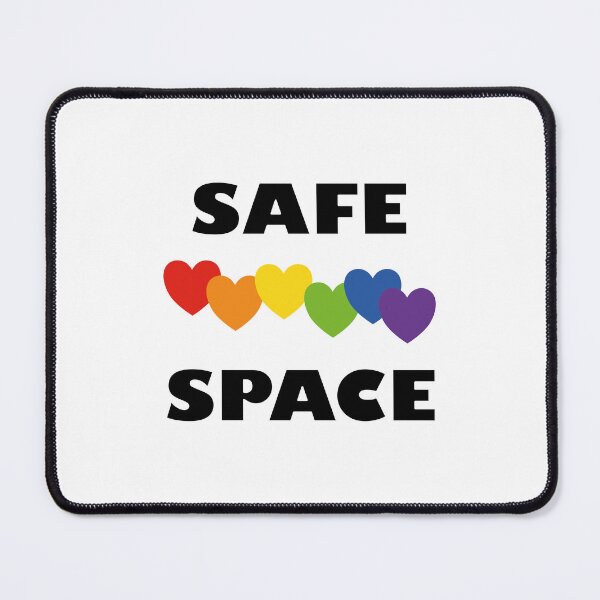Item preview, LGBTQ safe space   designed and sold by Inspirationmotivation.