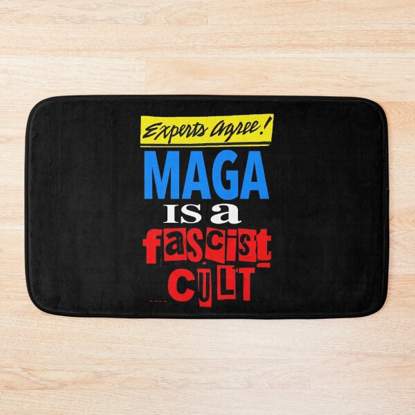 Item preview, Experts Agree: Maga is a Fascist Cult (on black) designed and sold by Thelittlelord.