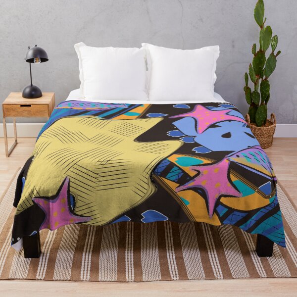 Item preview, 80s/90s Ken Done inspired ocean pattern designed and sold by aimskiis.