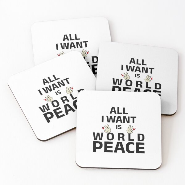 Item preview, All i want is world Peace designed and sold by Jessica Rani.