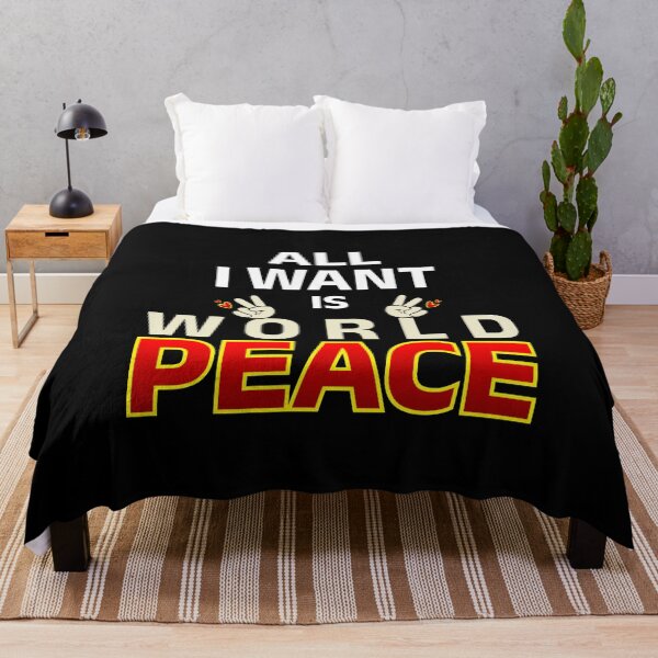 Item preview, All i want is world Peace designed and sold by Jessica Rani.