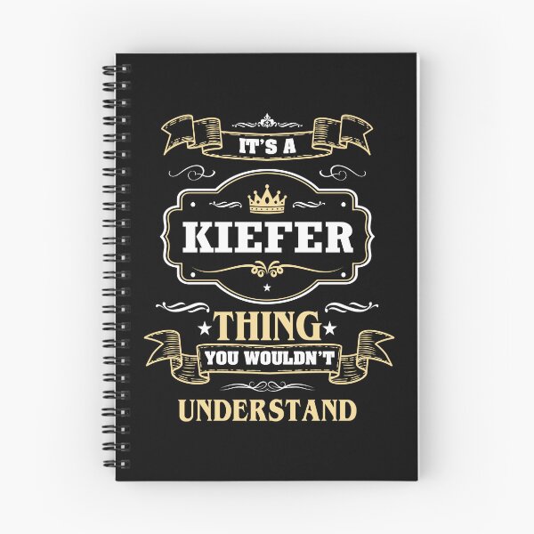 Item preview, It Is A Kiefer Thing You Wouldn't Understand Kiefer Name Shirt designed and sold by Zanden-zo.