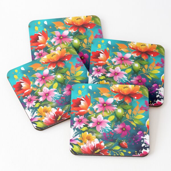 Item preview, "FLOWERS" SPLASH DESIGN designed and sold by asudesign.