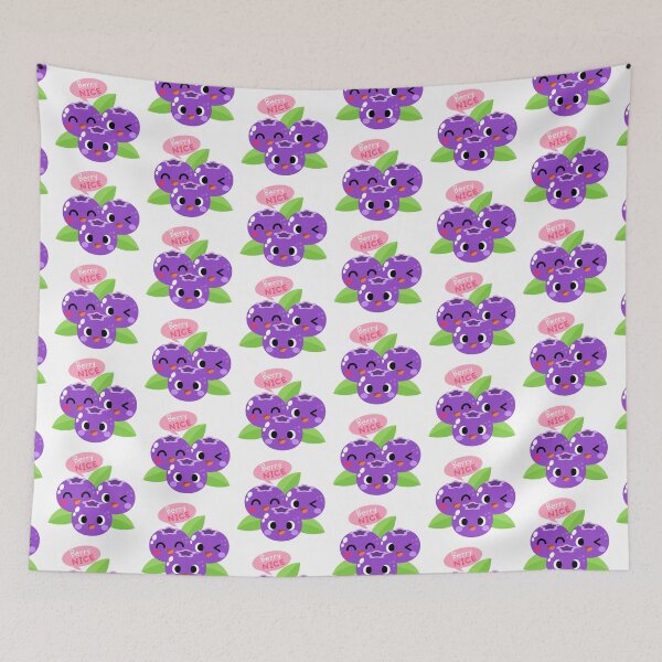 Item preview, Funny Blueberry Nice Cartoon designed and sold by NoeySmiley55.