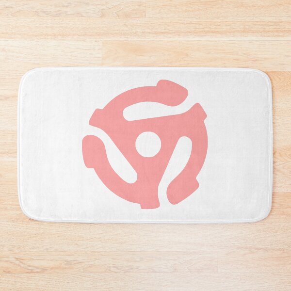 Item preview, 45 RPM Vinyl Record Adapter - Pink designed and sold by Angry Swan Designs.