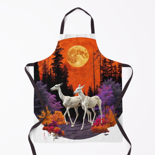 Item preview, Collage Wall Art T-shirt Design: TWO DEER designed and sold by ForeverPrintsOK.