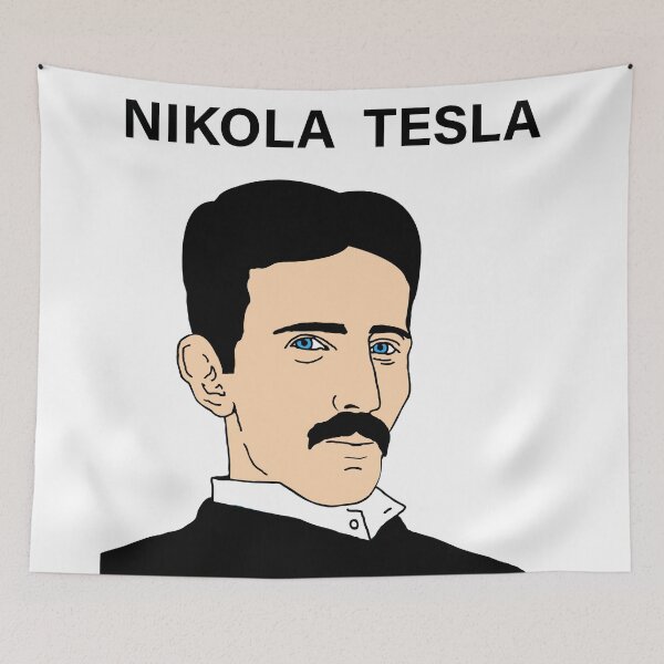 Item preview, Nikola Tesla designed and sold by Traveldrawings.
