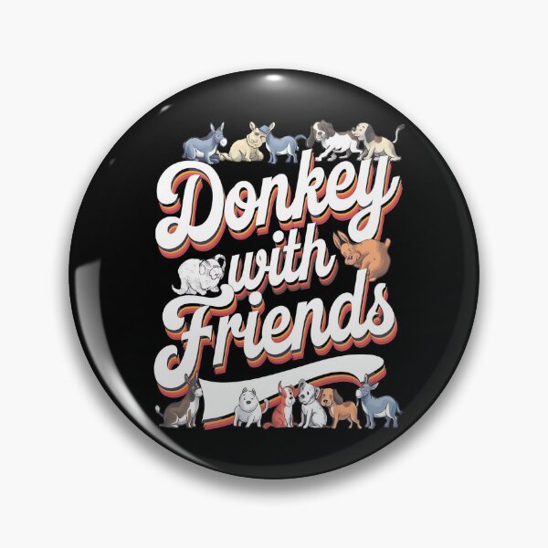 Item preview, Donkey with friends - Donkey whisperer - Donkeys are awesome - Donkey charms - Donkey nature designed and sold by JansenGS.