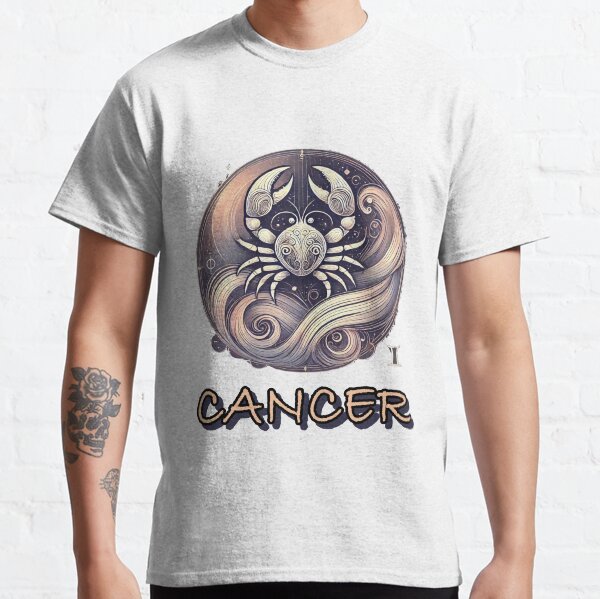 Item preview, Cancer Zodiac Sign Illustration: Celestial Crab Art for Astrology Lovers designed and sold by UrbanCanvvas.